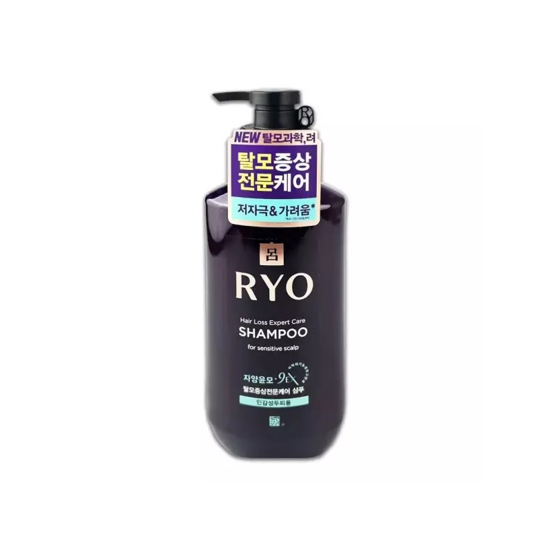AmorePacific 헤어케어 -O 자양윤모 샴푸 려 민감성두피용 400ml Hair Care