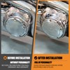 HCmotorku Motorcycle Derby Timer Timing Cover Protector Guard Engine Cover