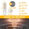dalattin G9 LED Light Bulbs, 3000K Warm White G9 Base