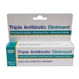 G&W Triple Antibiotic Ointment First Aid Helps Prevent Infection 1 Oz Pack of 12