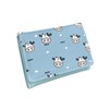 FuninCrea Womens Wallet with Cow Print, PU Leather Coin Purse