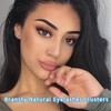 Bransfy Lash Clusters 168pcs Wispy Cluster Eyelash Extensions Fluffy Individual