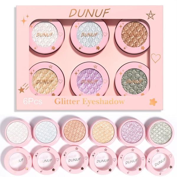Eyeshadow Palette, 6 Colours Eyeshadow Palette Contouring Kit Cosmetic Make