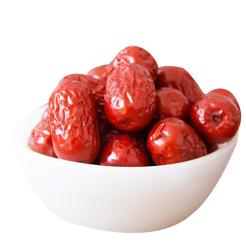 Dried Jujube Dates 17.6oz/500g, Delicious Red Date,Healthy Dried Fruit Snacks