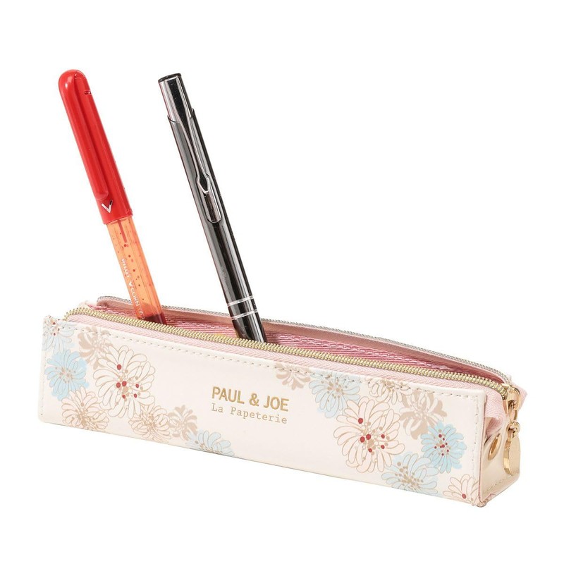 Paul & Joe Marks Slim Pencil Case , white, Japanese