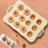 HKZTUY Silicone Muffin Pan Non-stick 12 Cups, Silicone Cupcake Pan