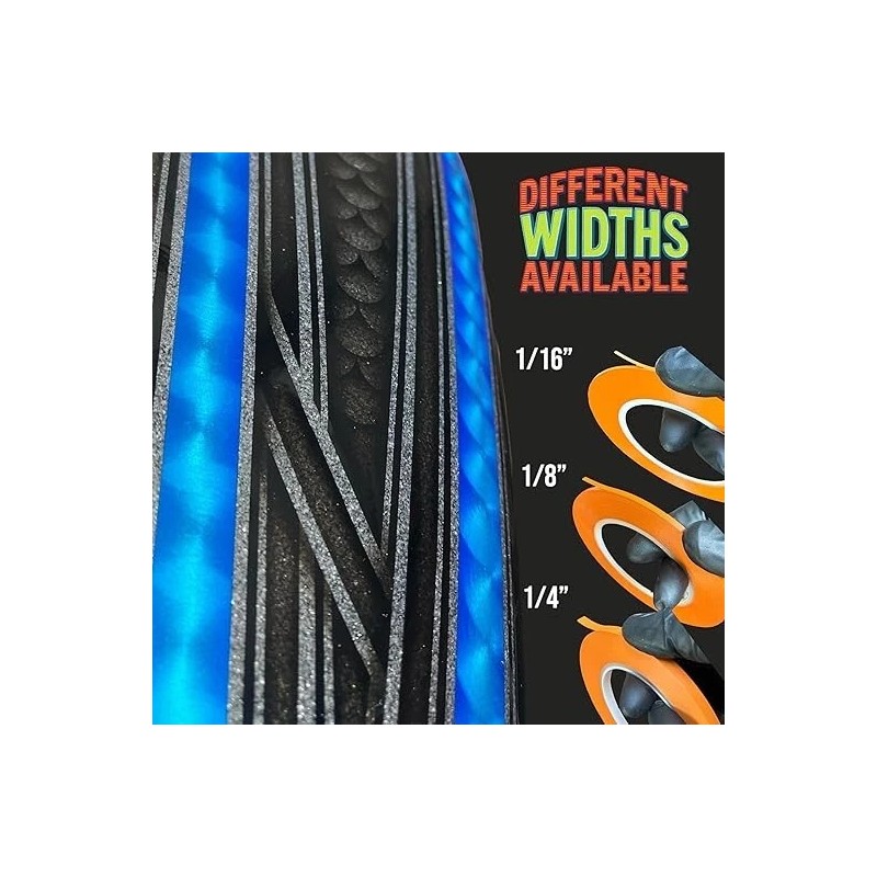 LiME LiNE 1/16" Flexible Vinyl Fineline Masking Tape for Pinstriping