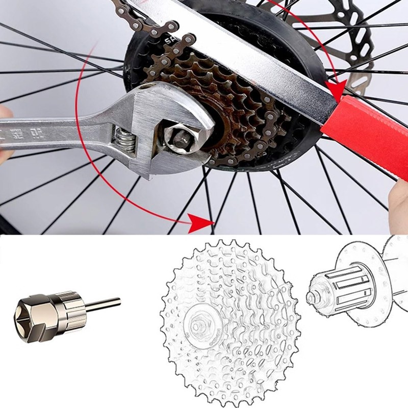 Bicycle Chain Whip, Sprocket Puller, Cassette Puller, Sprocket Puller, Bicycle