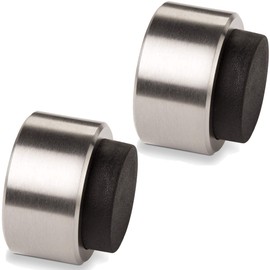 STOPPLA 2 x Arkon – Diameter 32 mm/Depth 20 mm – Wall Doorstop Door Stop Stainless Steel