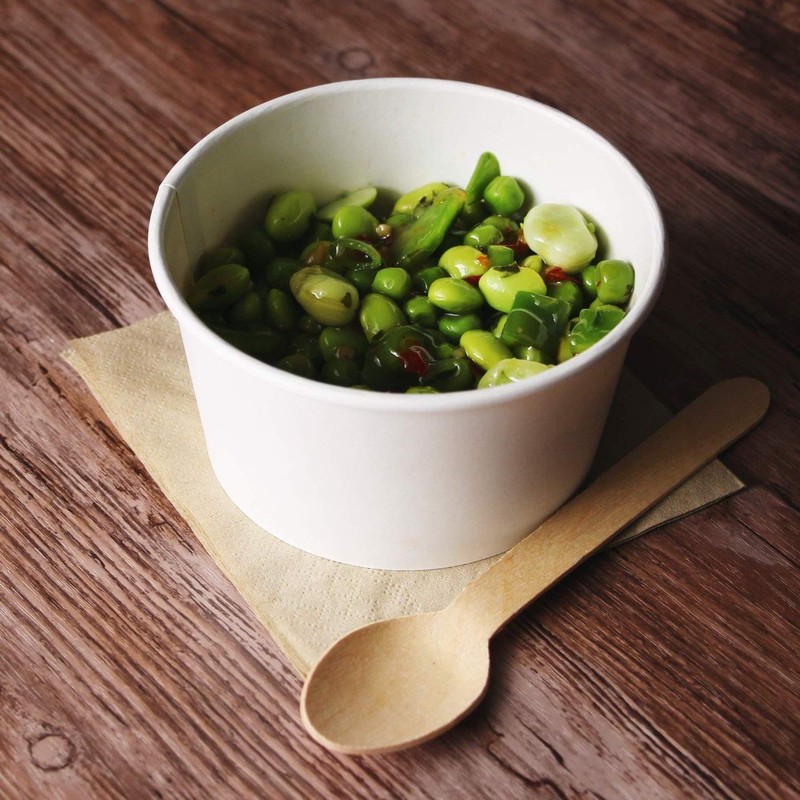 Vegware Compostable Soup Containers 12oz / 340ml Pack of 25