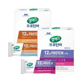 Selex Daily Health Nutrition Protein Bar Nuts + Berriott 50g x 6 pieces per box (12 total) / 셀렉스 매일헬스뉴트리션 프로틴바 너츠 + 베리오트 50G 6개입 1박스 (총 12