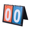 Kisangel 2- Score Flipper for Basketball Sports Outdoor Match Scoreboard