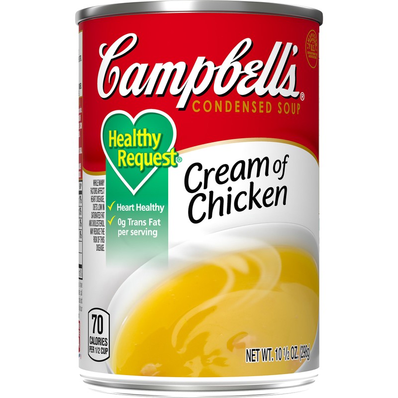 Campbell's Healthy Request Cream of Chicken Condensed Soup 10.5 oz.