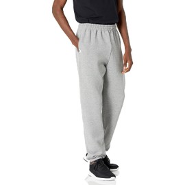 Russell Athletic Mens Dri-Power Fleece Closed-Bottom & Joggers Sweatpants, Oxford, Medium US