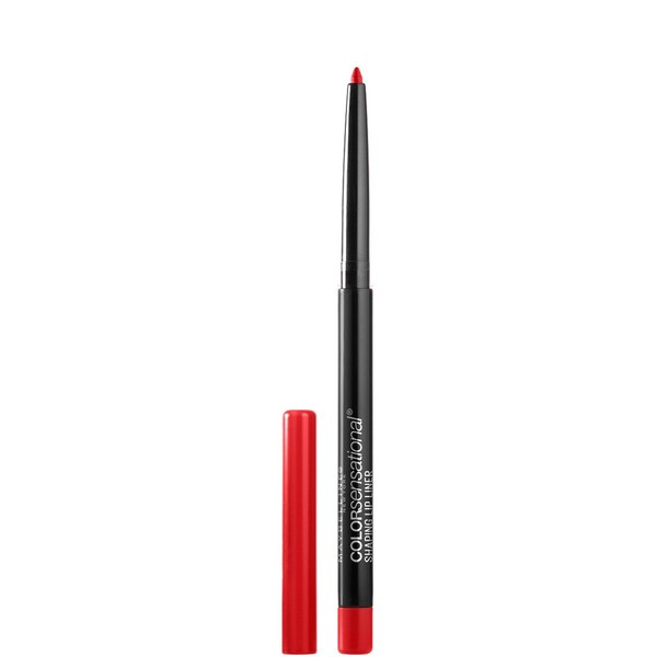 Maybelline New York Makeup Color Sensational Shaping Lip Liner, Very Cherry, Red Lip Liner, 0.01 oz