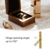 20Pcs 4 mm Hidden Brass Miniature Barrel Hinges, 4 x