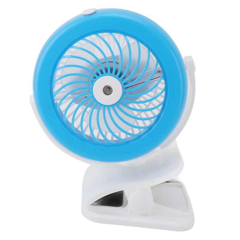 Clip On Desk Fan 360 Degree Rotation Battery Operated USB