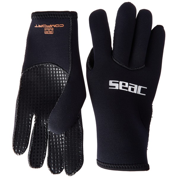 Seac Comfort 3.0, neoprene 3 mm diving gloves and non-slip