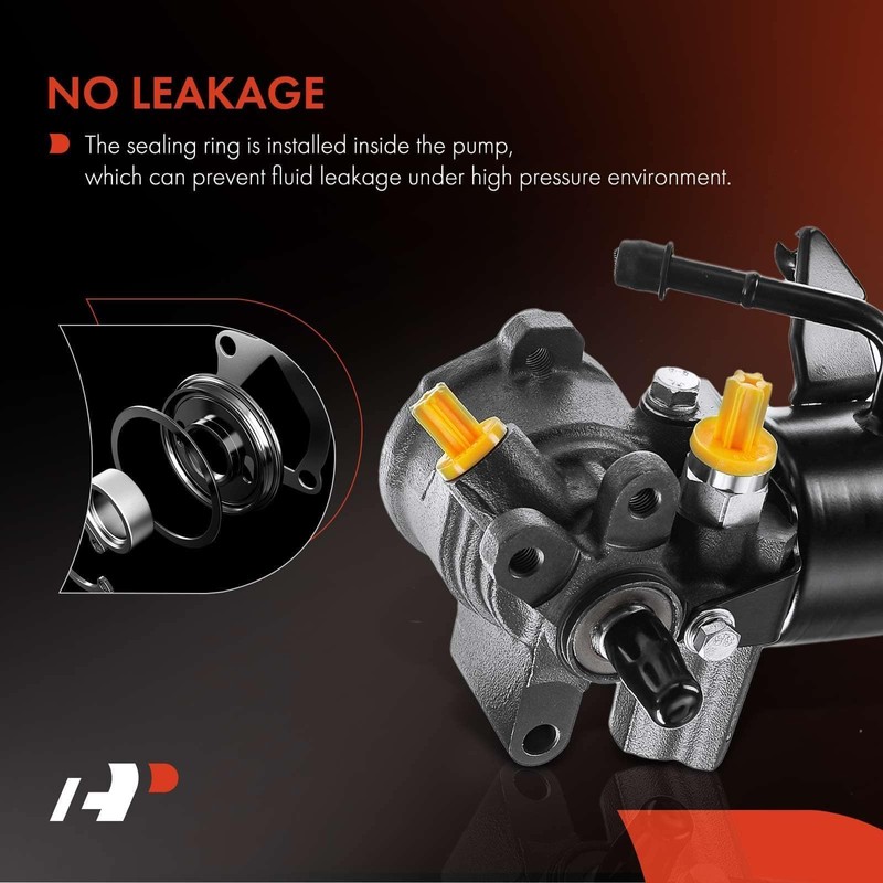 A-Premium Power Steering Pump, with Reservoir, Compatible with Toyota 4Runner/Pickup