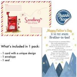 BlinkWishes Father's Day Greeting Card For BROTHER IN LAW