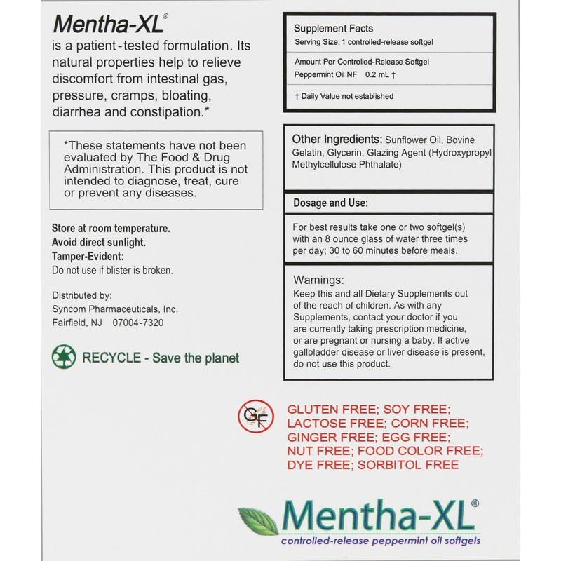 THEMONG Mentha--XL 84cnt Softgels
