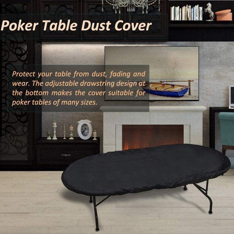 BOSKING Poker Tablecloth Waterproof 420D Oxford Fabric Dust Cover for