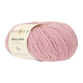 Rowan Hand Knitting Yarn, 57% Alpaca, 43% Cotton, Hyacinth, One Size