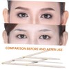 TOVINANNA Pcs Three-point Eyebrow Measuring Ruler Precision Eyebrow Drawing Tool
