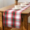Urban Villa Christmas Table Runner Christ Check Table Runner 14”x72”