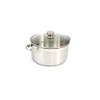 ExcelSteel 503 7Piece 18/10 Stainless Steel Cookware with Encapsulated Base,