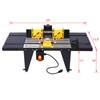 Table Saw Electric Benchtop Router Table 34" x 13.5" x16"Wood
