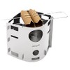 Picogrill 239 Wood Stove and Grill with Skewer, for 1-2