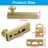 uvbws 1 Pcs Surface Bolt Latch 2 Inch Slide Latch