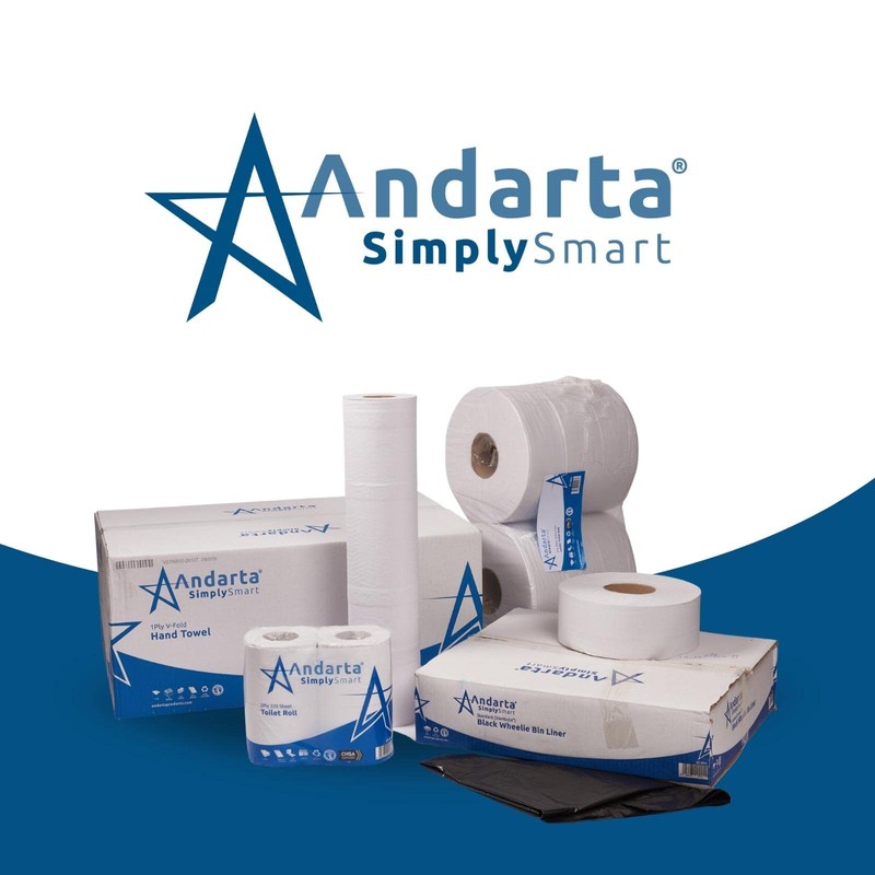 Andarta Blue J All Purpose Dish Cleaning Cloth - Pack