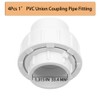 YSIL 1" PVC Union Coupling Pipe Fitting (Socket x Socket)