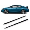 LUJUNTEC 2PCS Automotive Weatherstrip Window Seal Replacement for 2012-2015 For