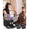 MONSTINA Professional Hairstylist Traveling Bag with Two Detachable Small Bags+Four