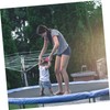 Kisangel 1pc Heavy-Duty Uv-Resistant Trampoline Replacement Mat Durable Round Jumping