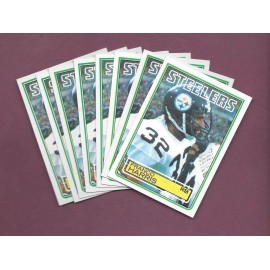 LOT OF EIGHT RAZOR SHARP PACK FRESH 1983 TOPPS #362 FRANCO HARRIS STEELERS .99SH