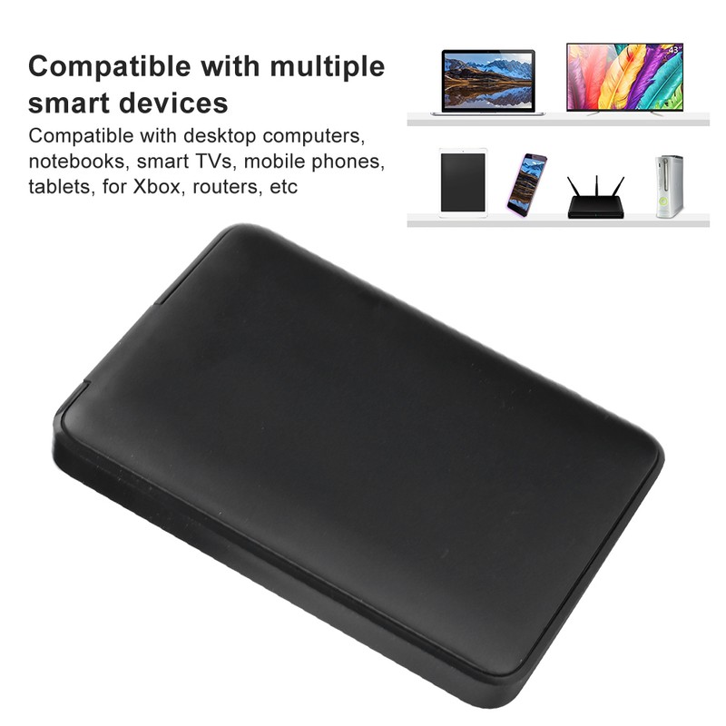 Portable External HDD USB3.0 Mobile Hard Disk Drive 8M Speeds
