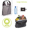 O-WITZ Reusable Grocery Bags | Vibrant Tote Bag For Groceries,