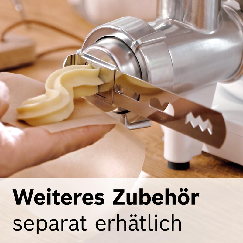 Bosch Meat Grinder Attachment Plug, Stainless Steel Hole Disc 4.5
