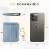Sodsay Card Case Slim Front Pocket Wallet for Women Credit