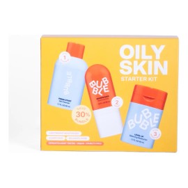 Bubble Skincare Oily Skin Piel Normal A Grasa Set 3 Piezas