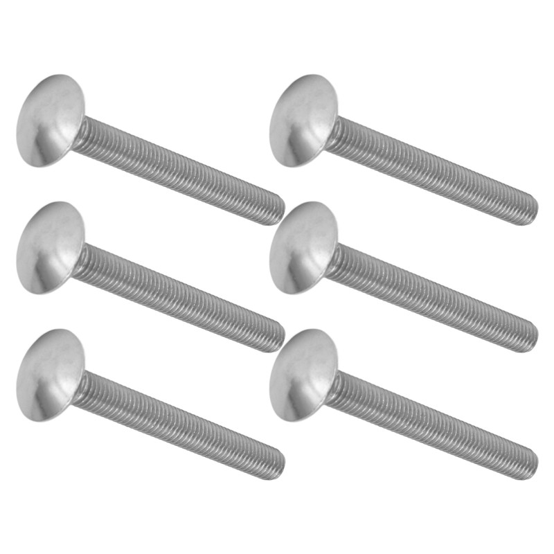 30Pcs M8x1.25 Screw Bolt A2 Stainless Steel Cup Square Coarse