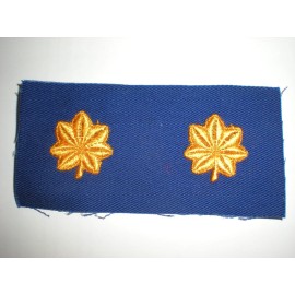 USAF MAJOR RANK -  1 PAIR ON BLUE TWILL
