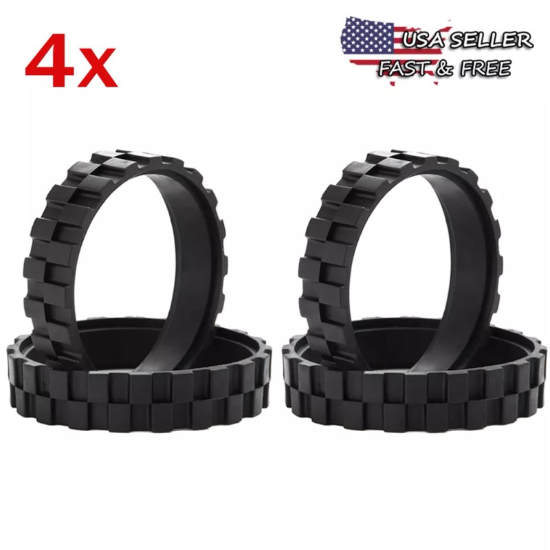 Suitable for Irobot Sweeping Robot Tires 5/6/7/8/9/I7 S9+ 4X For