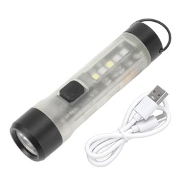 700 Luminous Flux Keychain Flashlight LED Mini Pocket Flashlight With Type C Charging Port for Night Camping