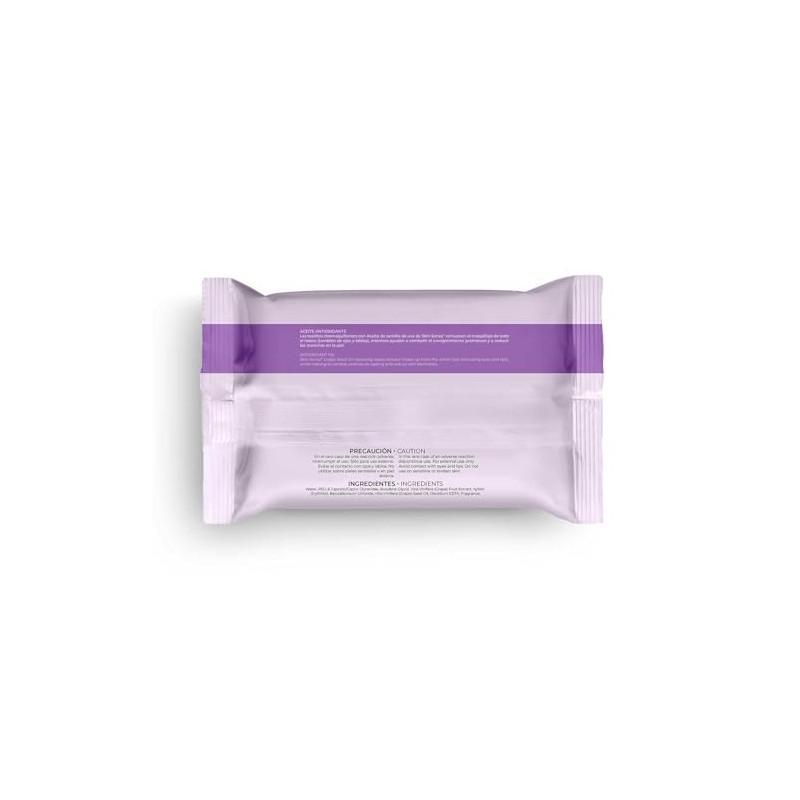 Skin Sense Toallitas Faciales Biodegradables (25 piezas) – Aceite de