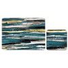 Set of 4 (8pc) Abstract Placemat & Coaster Set, Cork